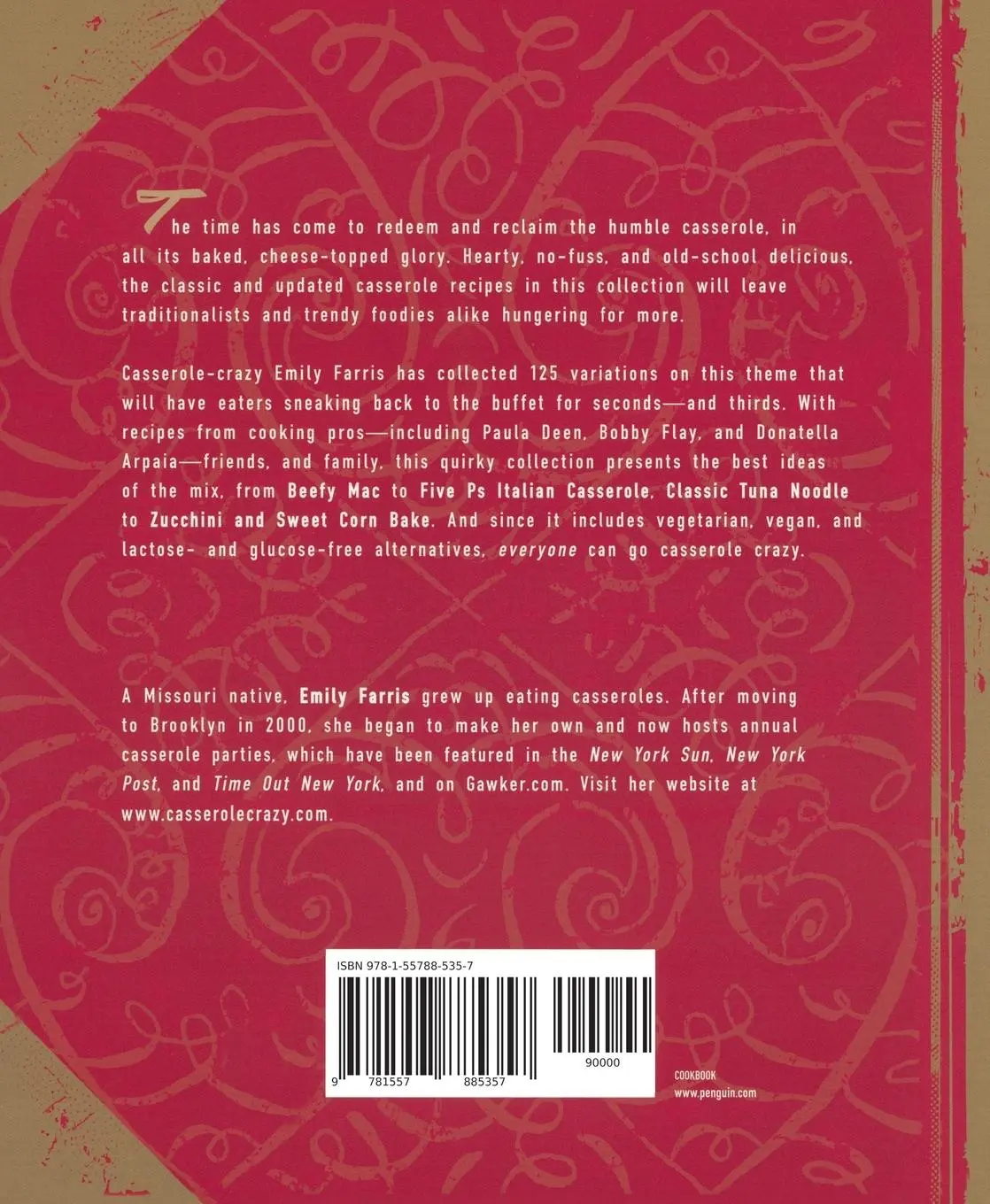 Rückseite: 9781557885357 | Casserole Crazy | Hot Stuff for Your Oven! | Emily Farris | Buch