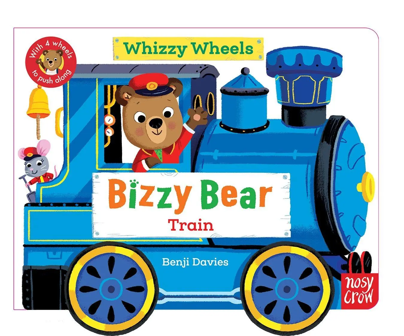 Cover: 9781805135357 | Bizzy Bear Whizzy Wheels: Train | With 4 moving wheels! | Buch | 2025