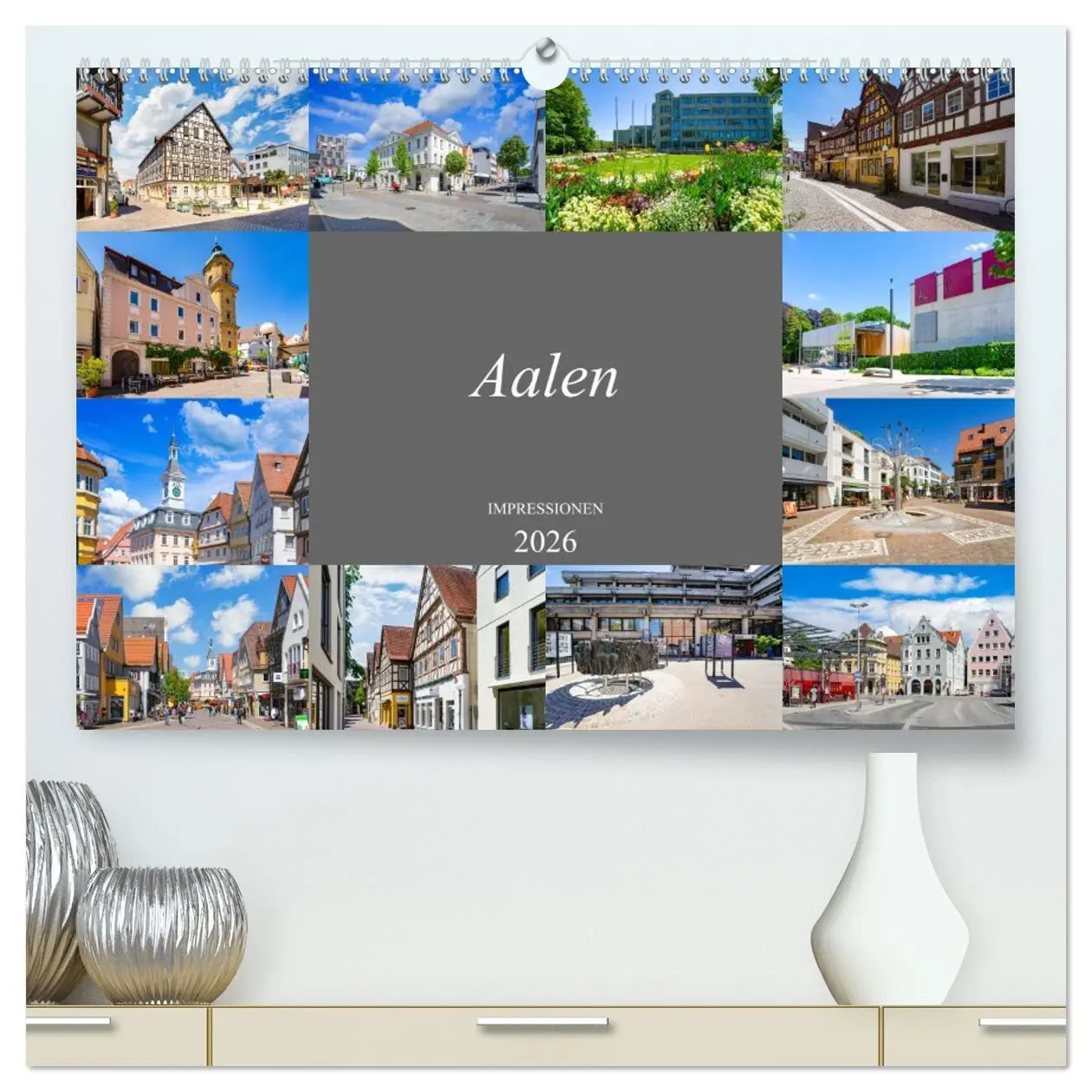 Cover: 9783457455357 | Aalen Impressionen (hochwertiger Premium Wandkalender 2026 DIN A2...
