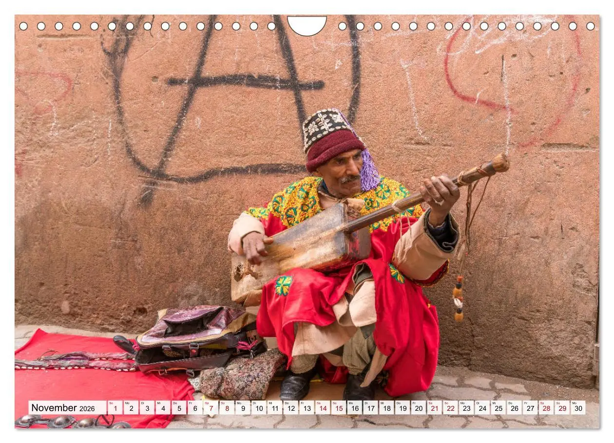 Bild: 9783457835357 | Marokko - Marrakesch (Wandkalender 2026 DIN A4 quer), CALVENDO...