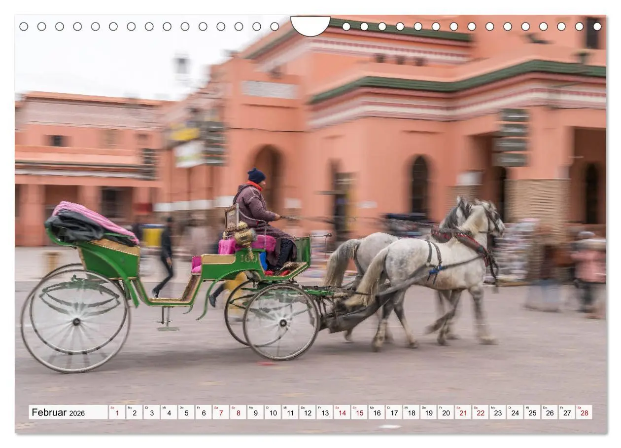 Bild: 9783457835357 | Marokko - Marrakesch (Wandkalender 2026 DIN A4 quer), CALVENDO...