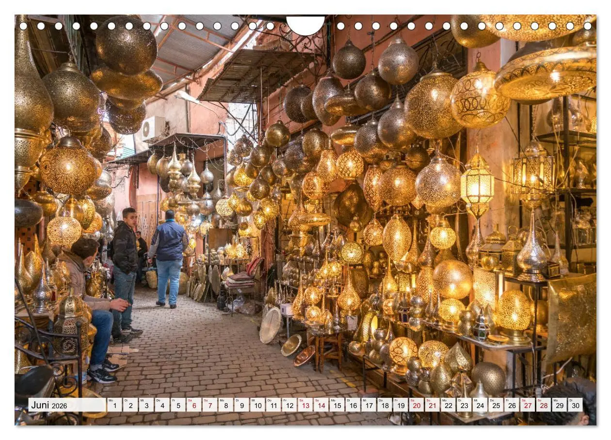 Bild: 9783457835357 | Marokko - Marrakesch (Wandkalender 2026 DIN A4 quer), CALVENDO...