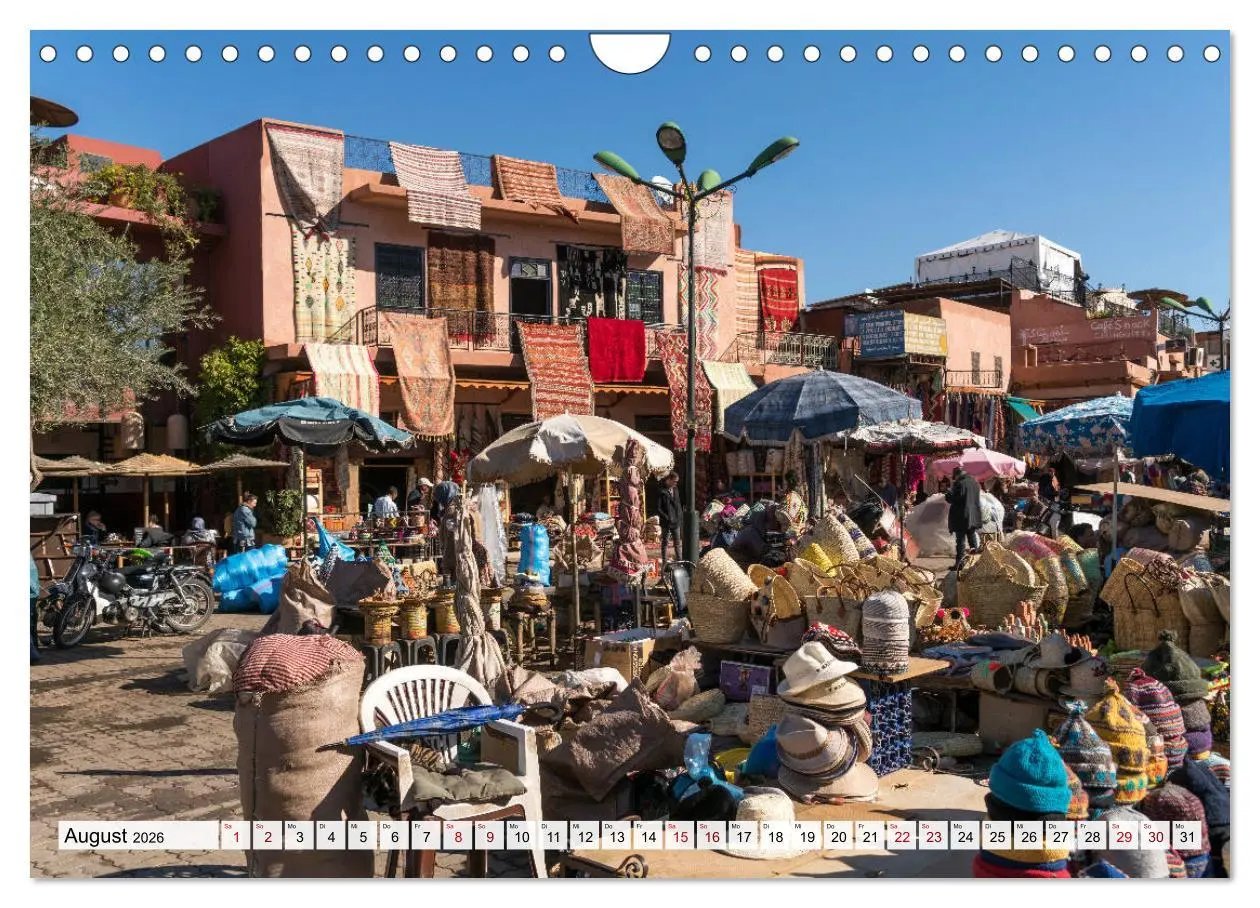 Bild: 9783457835357 | Marokko - Marrakesch (Wandkalender 2026 DIN A4 quer), CALVENDO...