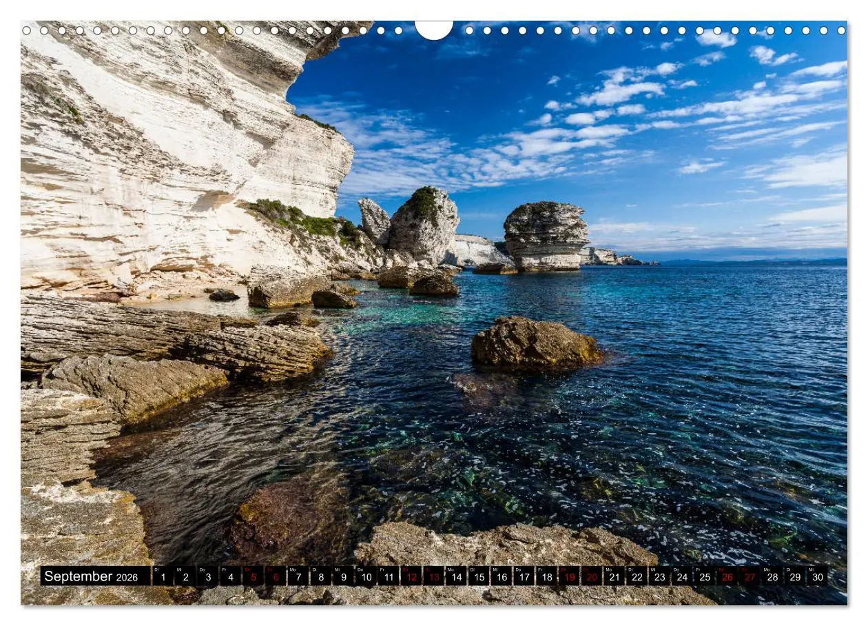 Bild: 9783457905357 | Bonifacio. Korsika (Wandkalender 2026 DIN A3 quer), CALVENDO...