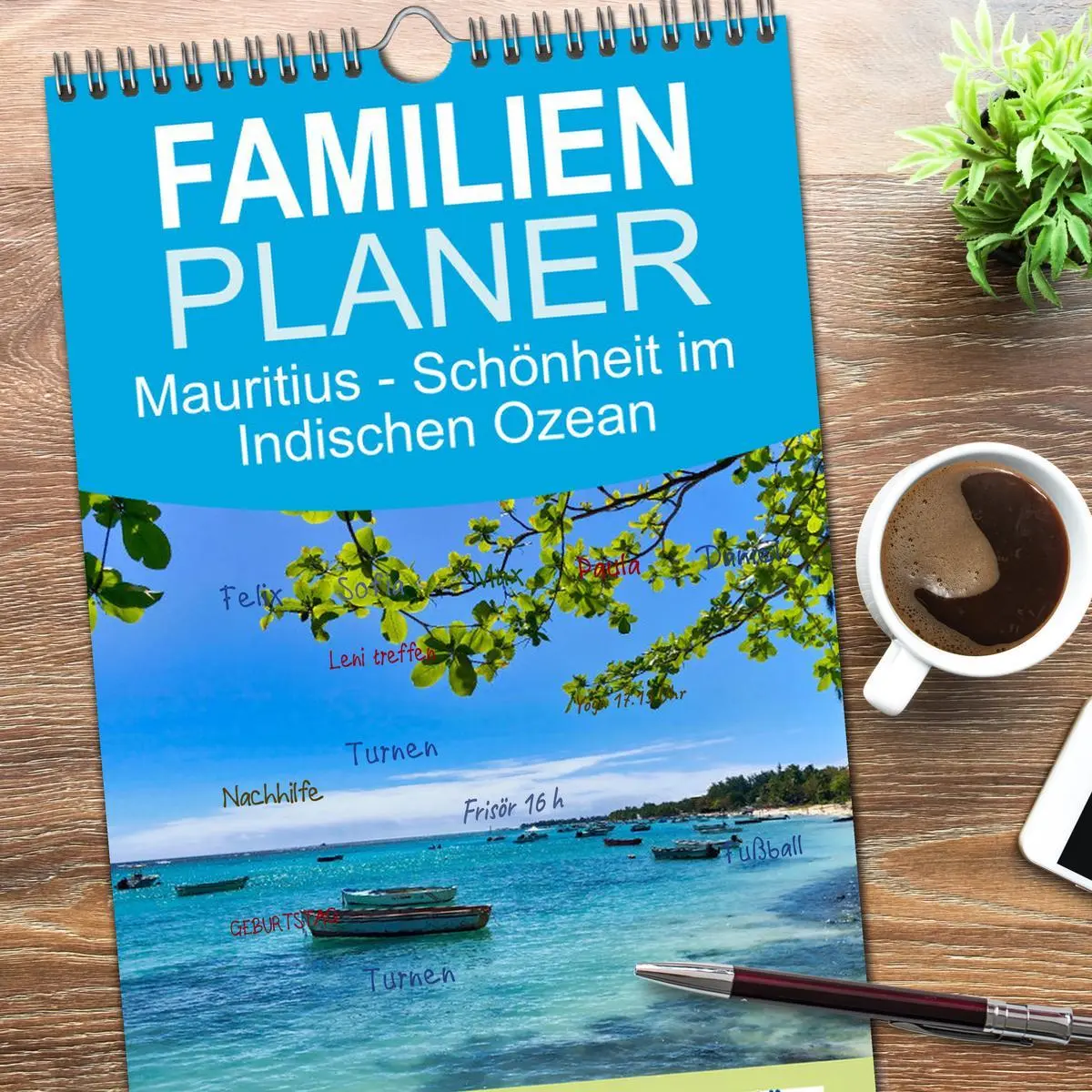 Bild: 9783516615357 | Familienplaner 2026 - Mauritius - Schönheit im Indischen Ozean mit...