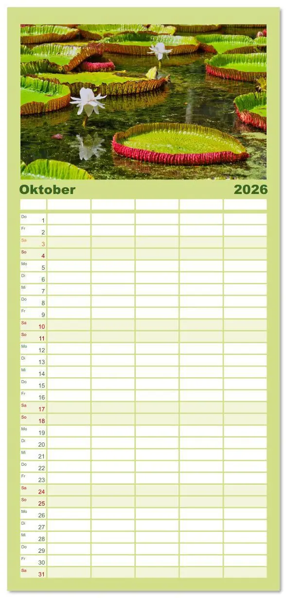 Bild: 9783516615357 | Familienplaner 2026 - Mauritius - Schönheit im Indischen Ozean mit...