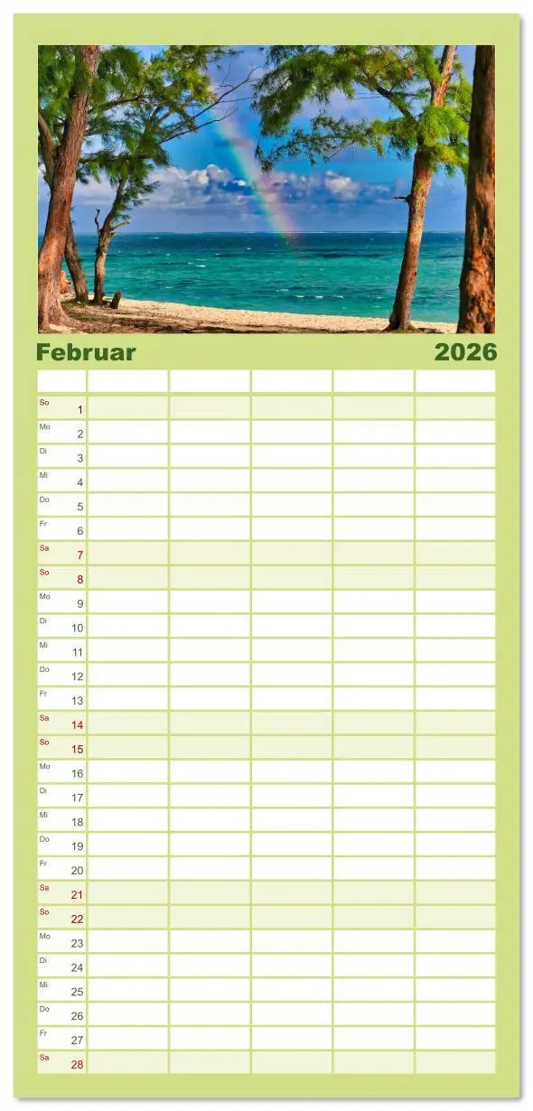 Bild: 9783516615357 | Familienplaner 2026 - Mauritius - Schönheit im Indischen Ozean mit...