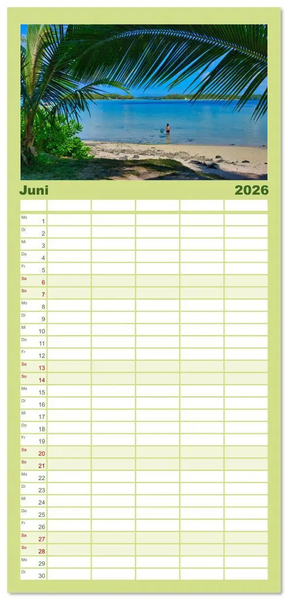 Bild: 9783516615357 | Familienplaner 2026 - Mauritius - Schönheit im Indischen Ozean mit...