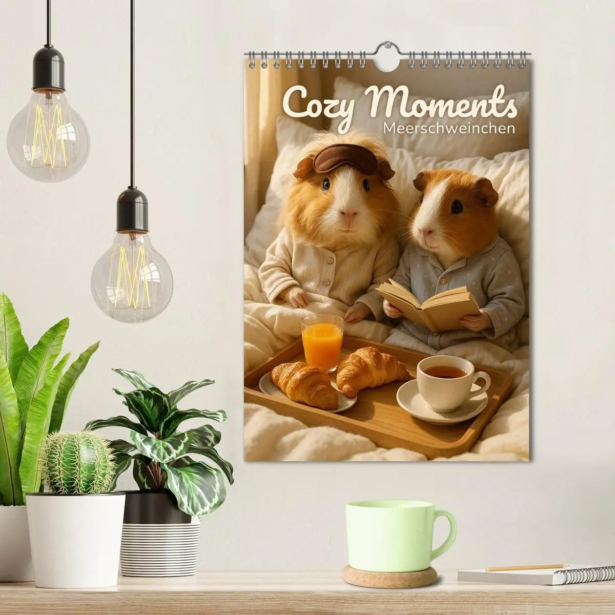 Bild: 9783516925357 | Cozy Moments - Meerschweinchen Kalender (Wandkalender 2027 DIN A4...