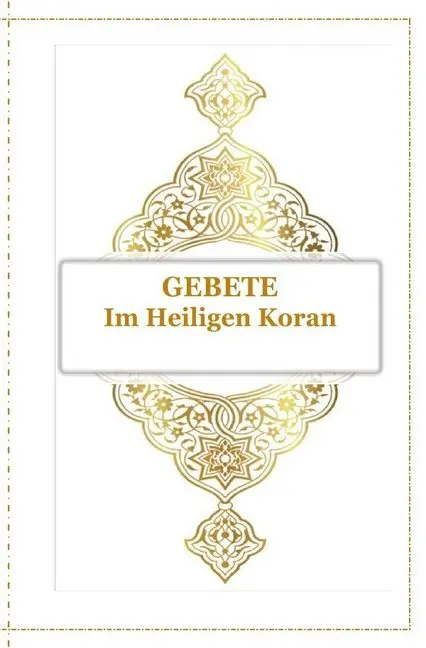 Cover: 9783746775357 | Gebete - Im Heiligen Koran | Arabisch , Deutsch und Transkription