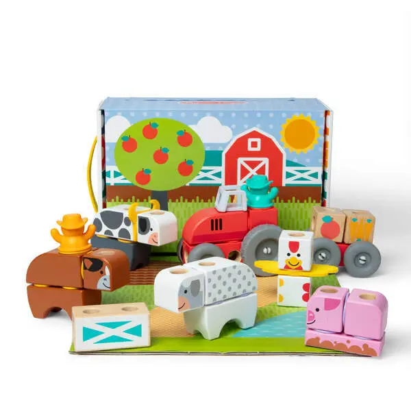 Bild: 681147005457 | MDT Blockables Bauernhof Set | Karton | 54570 | Deutsch | 2025