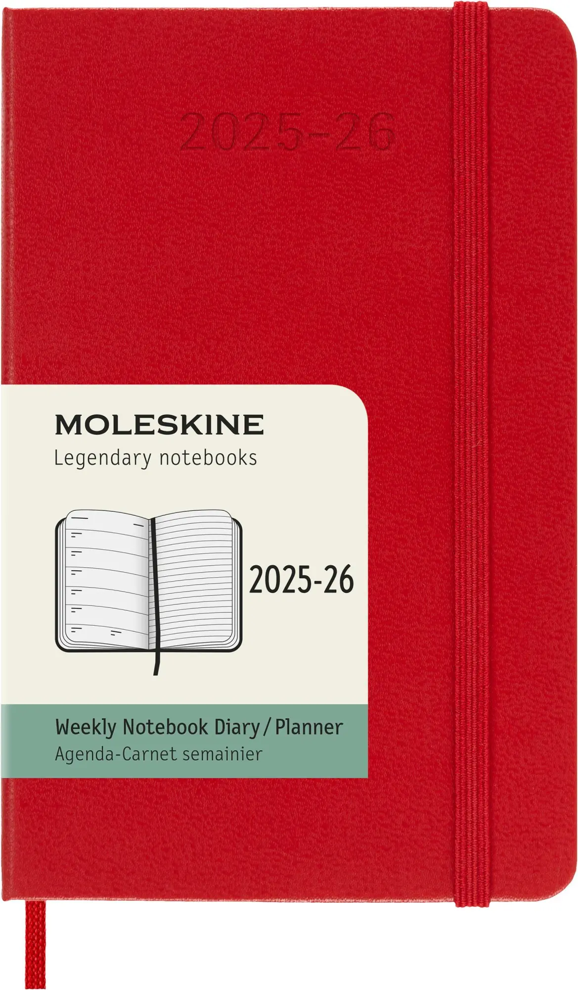 Bild: 8056999275457 | Moleskine 18 Monate Wochen Notizkalender 2025/2026, P/A6, 1 Wo = 1...