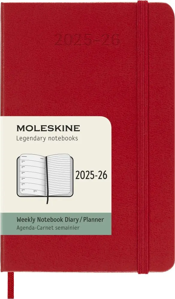Bild: 8056999275457 | Moleskine 18 Monate Wochen Notizkalender 2025/2026, P/A6, 1 Wo = 1...