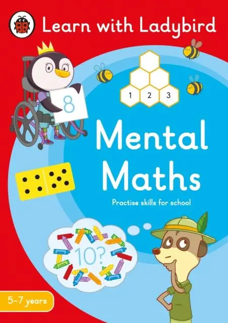 Cover: 9780241515457 | Mental Maths: A Learn with Ladybird Activity Book 5-7 years | Ladybird
