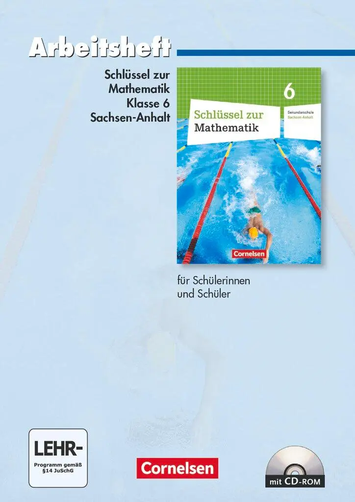 Cover: 9783060045457 | Schlüssel zur Mathematik 6. Schuljahr. Arbeitsheft. Sekundarschule...