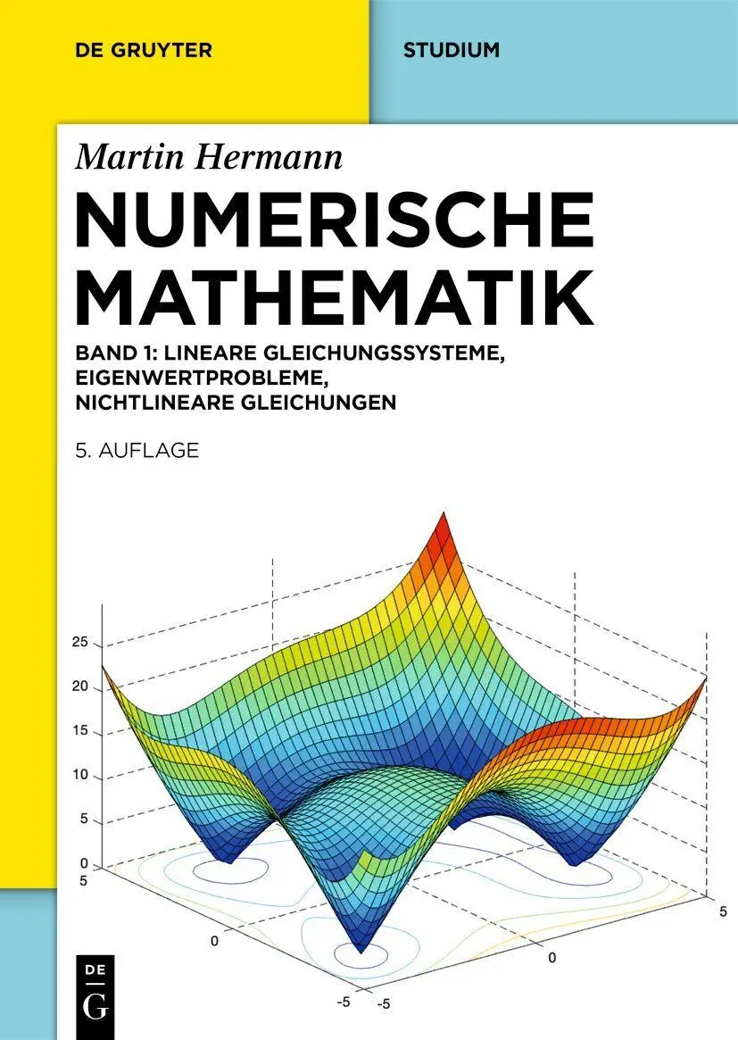 Cover: 9783112205457 | Numerische Mathematik | Martin Hermann | Buch | De Gruyter Studium | X