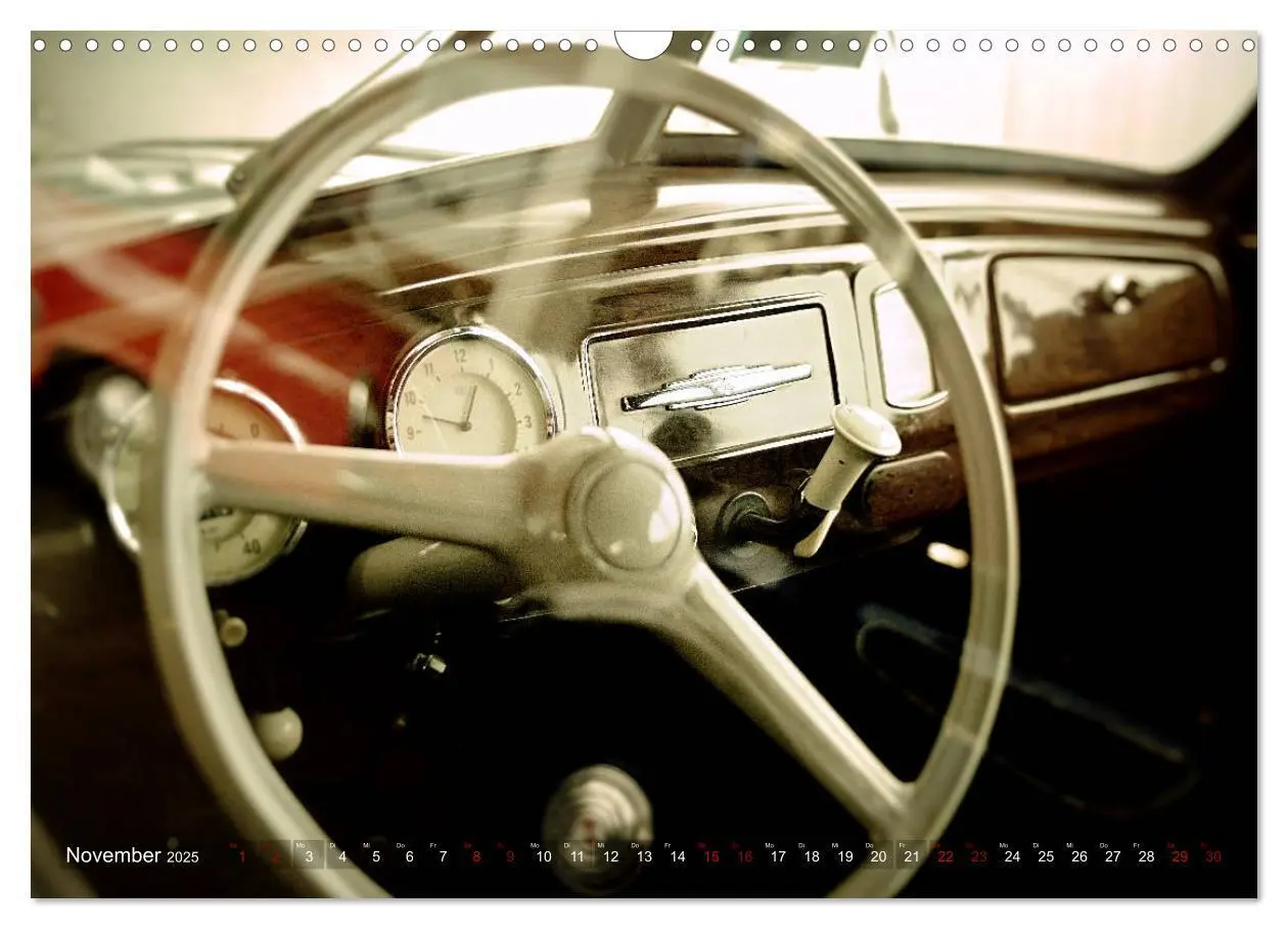 Bild: 9783435425457 | DDR Oldtimer ganz nah (Wandkalender 2025 DIN A3 quer), CALVENDO...