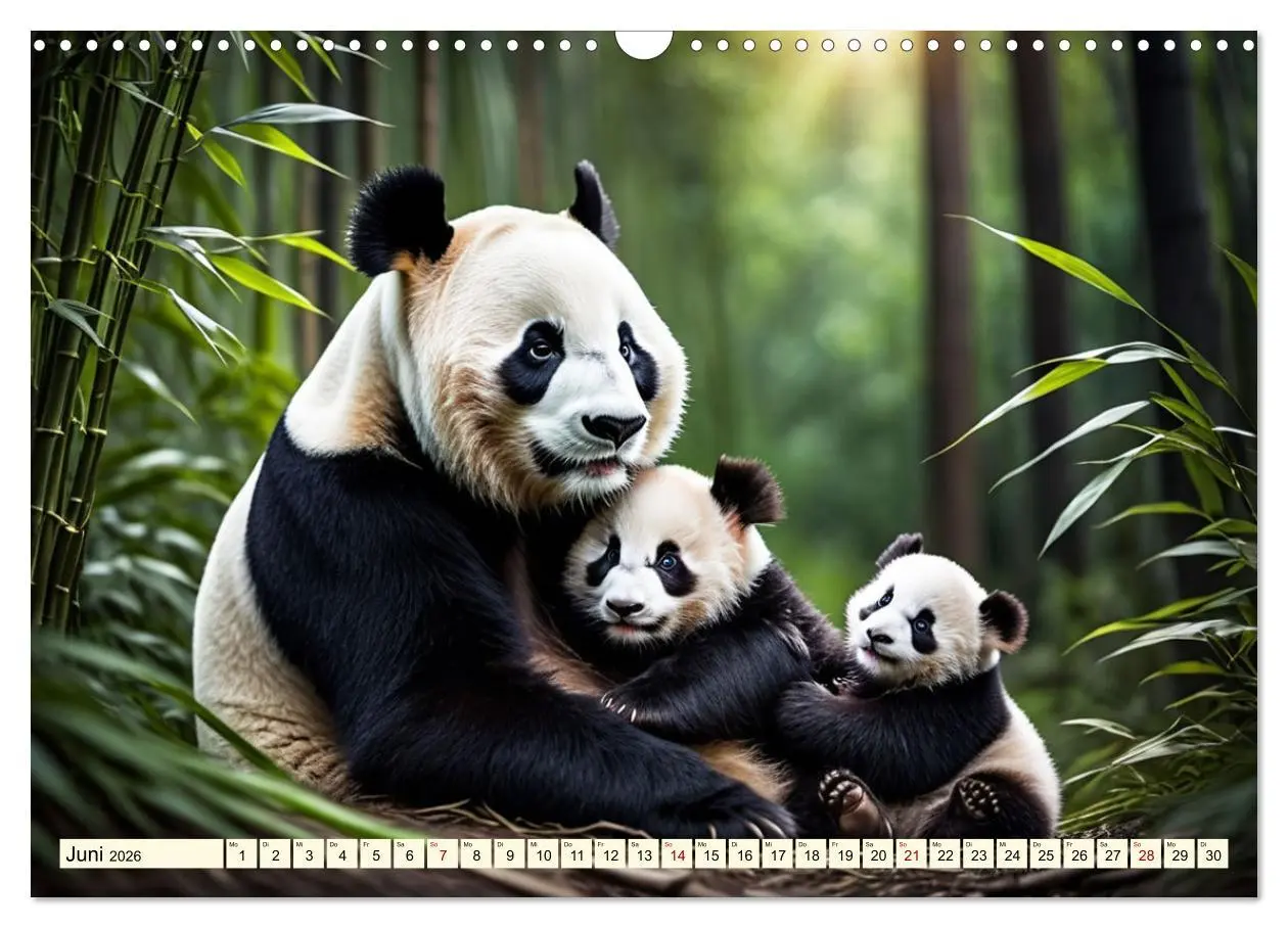 Bild: 9783457375457 | Große und kleine Bären (Wandkalender 2026 DIN A3 quer), CALVENDO...