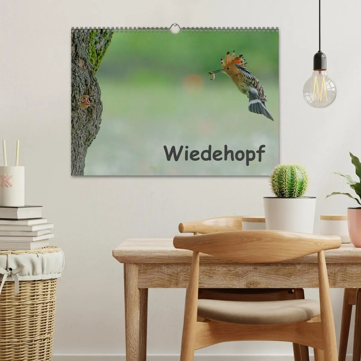Bild: 9783457995457 | Wiedehopf (Wandkalender 2026 DIN A3 quer), CALVENDO Monatskalender