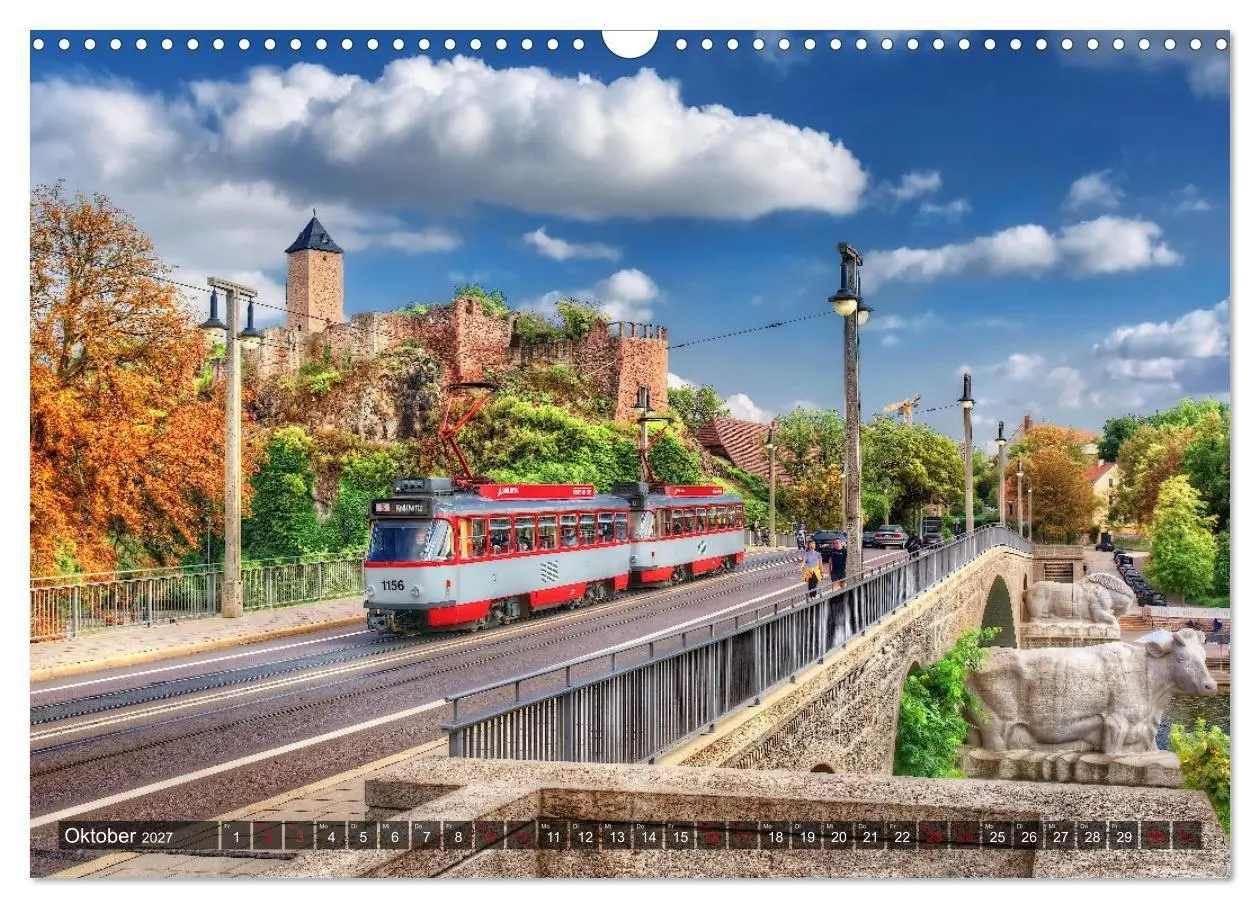 Bild: 9783569555457 | Mein schönes Halle Saale 2027 (Wandkalender 2027 DIN A3 quer),...