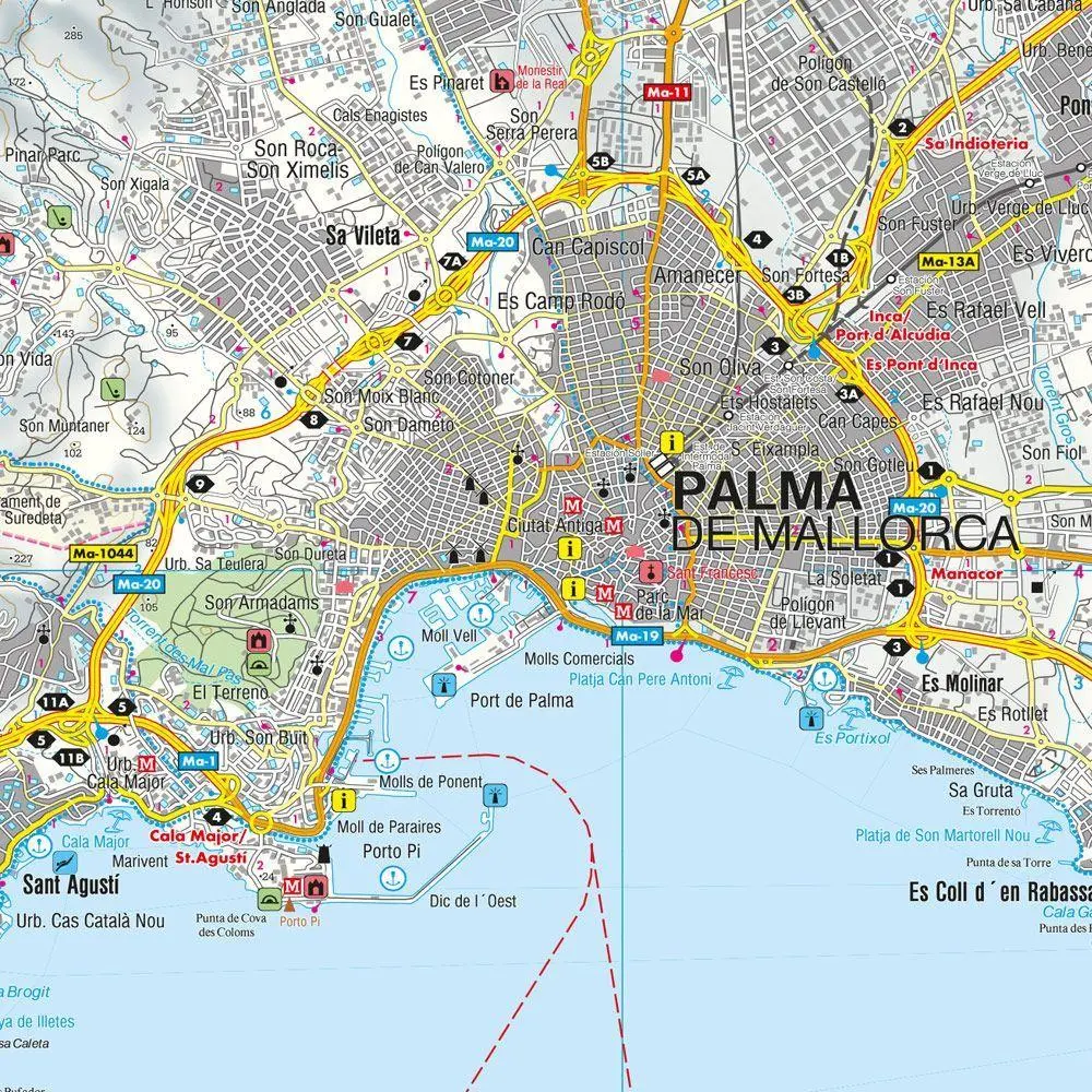 Bild: 9783707915457 | Mallorca - Tramuntana | Wander-Rad-Freizeitkarte - Maßstab 1:50.000