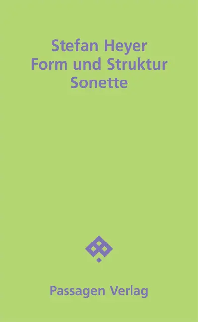 Cover: 9783709205457 | Form und Struktur | Sonette | Stefan Heyer | Taschenbuch | 88 S.
