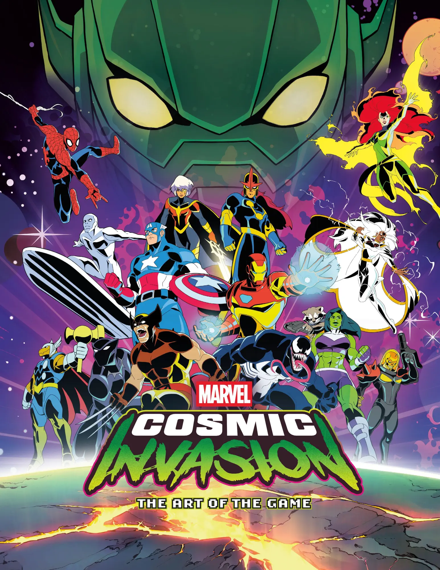 Cover: 9781506755557 | Marvel | Cosmic Invasion - The Art of the Game | Tribute Games | Buch