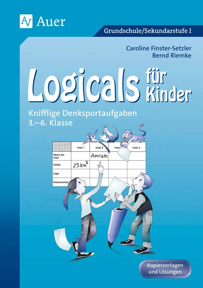 Cover: 9783403045557 | Logicals für Kinder | Knifflige Denksportaufgaben 3. - 6. Klasse