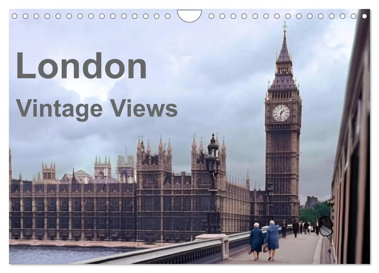 Cover: 9783457815557 | London - Vintage Views (Wandkalender 2026 DIN A4 quer), CALVENDO...