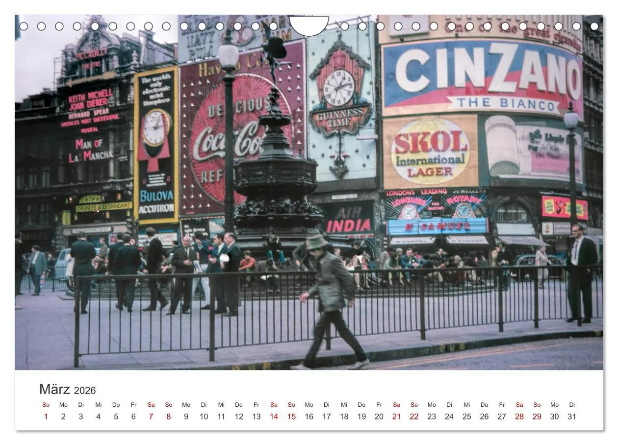 Bild: 9783457815557 | London - Vintage Views (Wandkalender 2026 DIN A4 quer), CALVENDO...