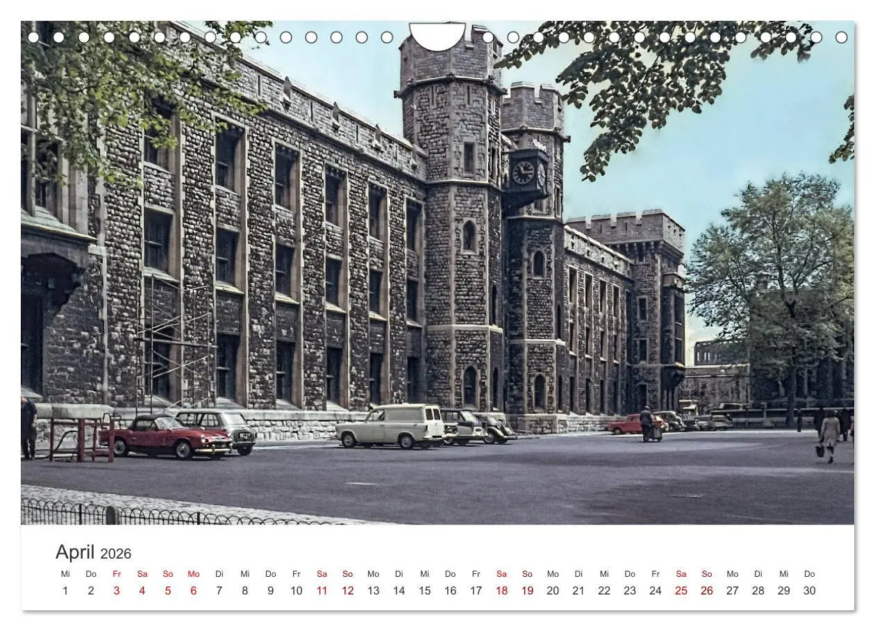 Bild: 9783457815557 | London - Vintage Views (Wandkalender 2026 DIN A4 quer), CALVENDO...