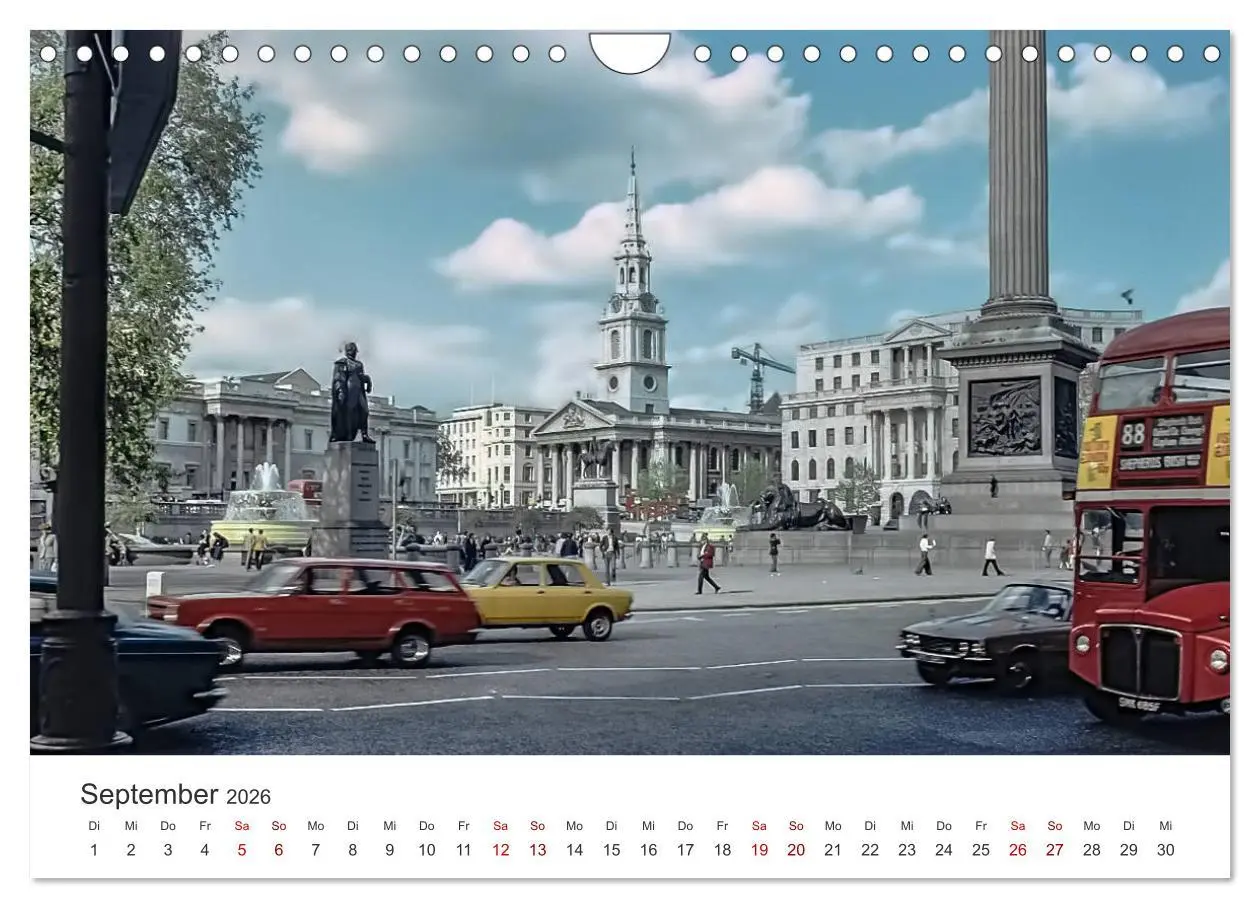 Bild: 9783457815557 | London - Vintage Views (Wandkalender 2026 DIN A4 quer), CALVENDO...