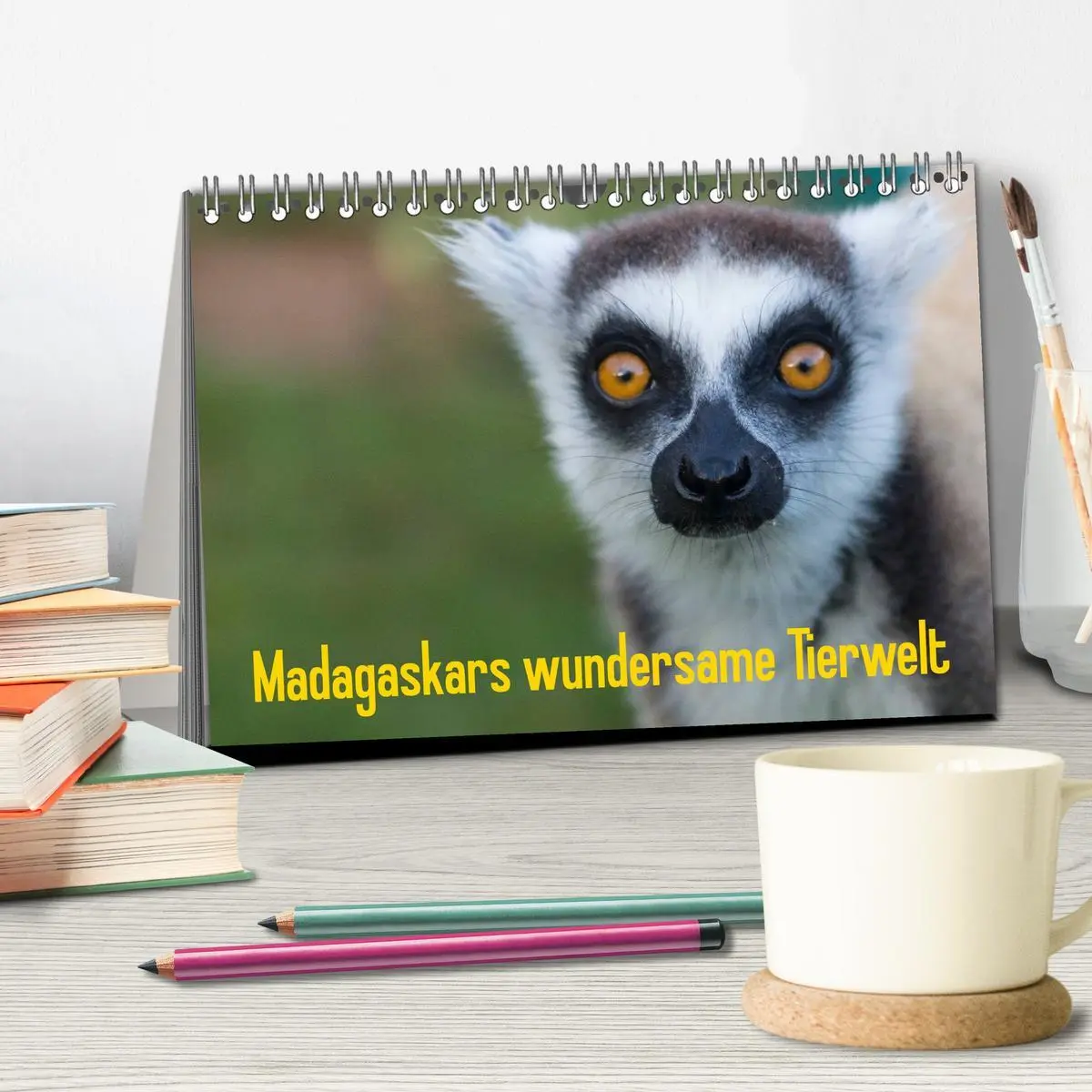 Bild: 9783516075557 | Madagaskars wundersame Tierwelt (Tischkalender 2026 DIN A5 quer),...