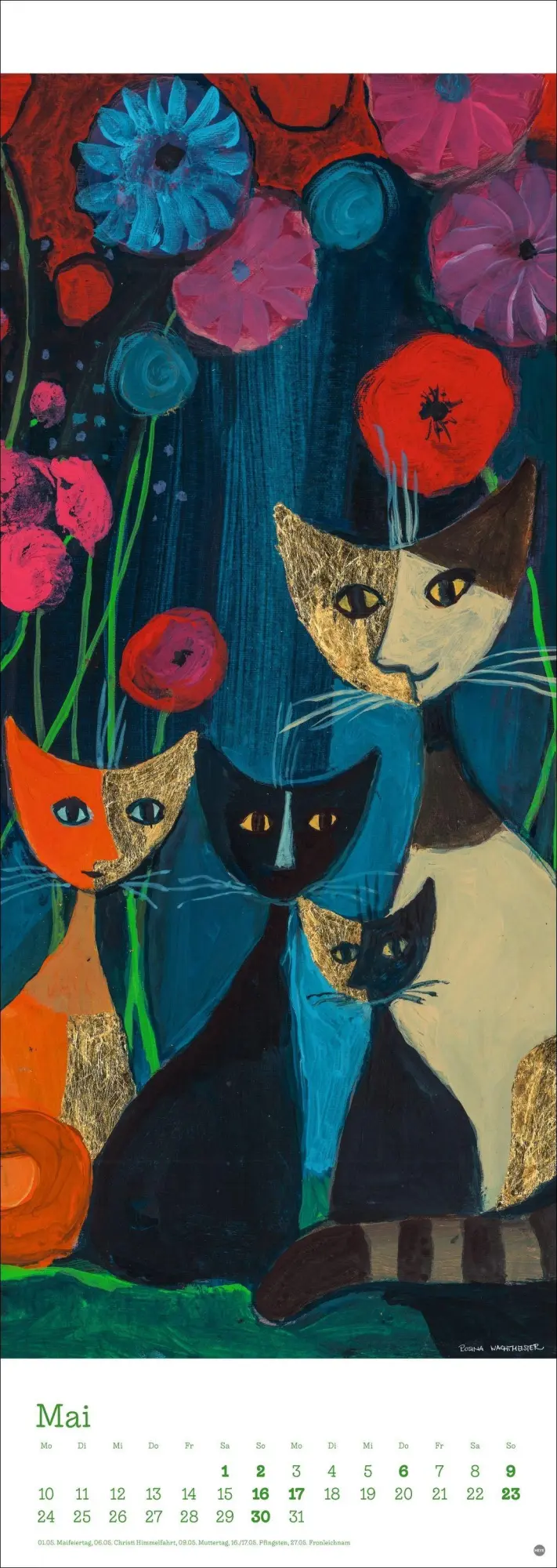 Bild: 9783756415557 | Rosina Wachtmeister Vertical Kalender 2027 | Rosina Wachtmeister