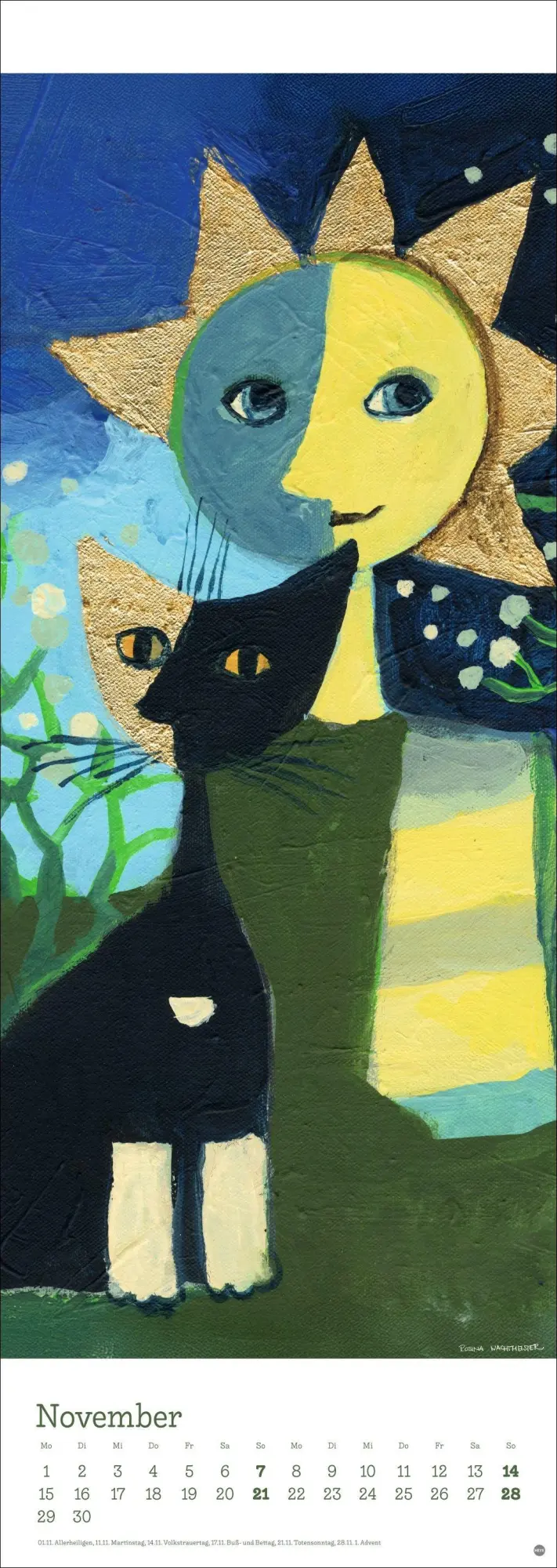 Bild: 9783756415557 | Rosina Wachtmeister Vertical Kalender 2027 | Rosina Wachtmeister