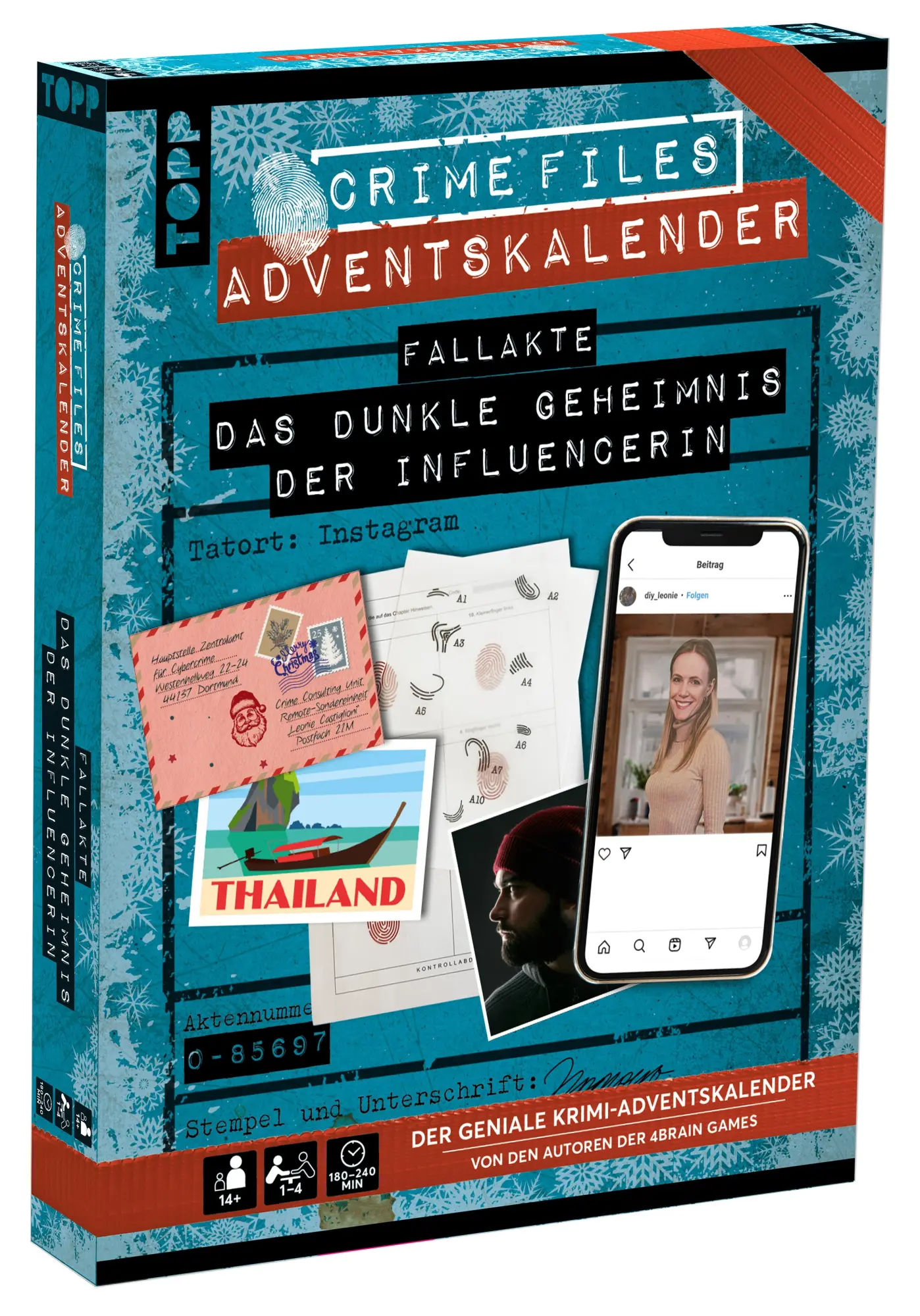 Cover: 4007742185657 | Crime Files - Fallakte: Das dunkle Geheimnis der Influencerin. Der...