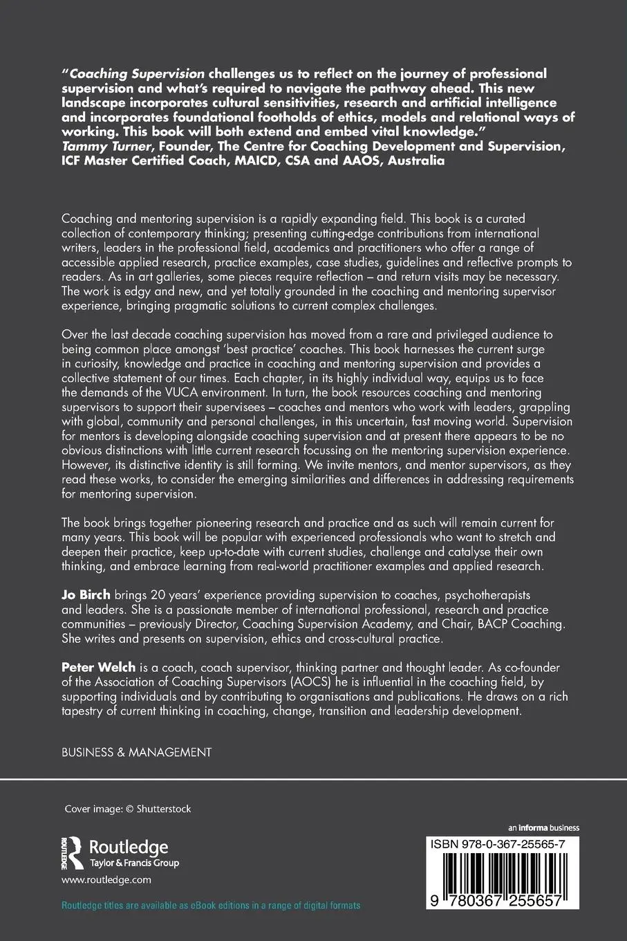 Rückseite: 9780367255657 | Coaching Supervision | Advancing Practice, Changing Landscapes | Buch