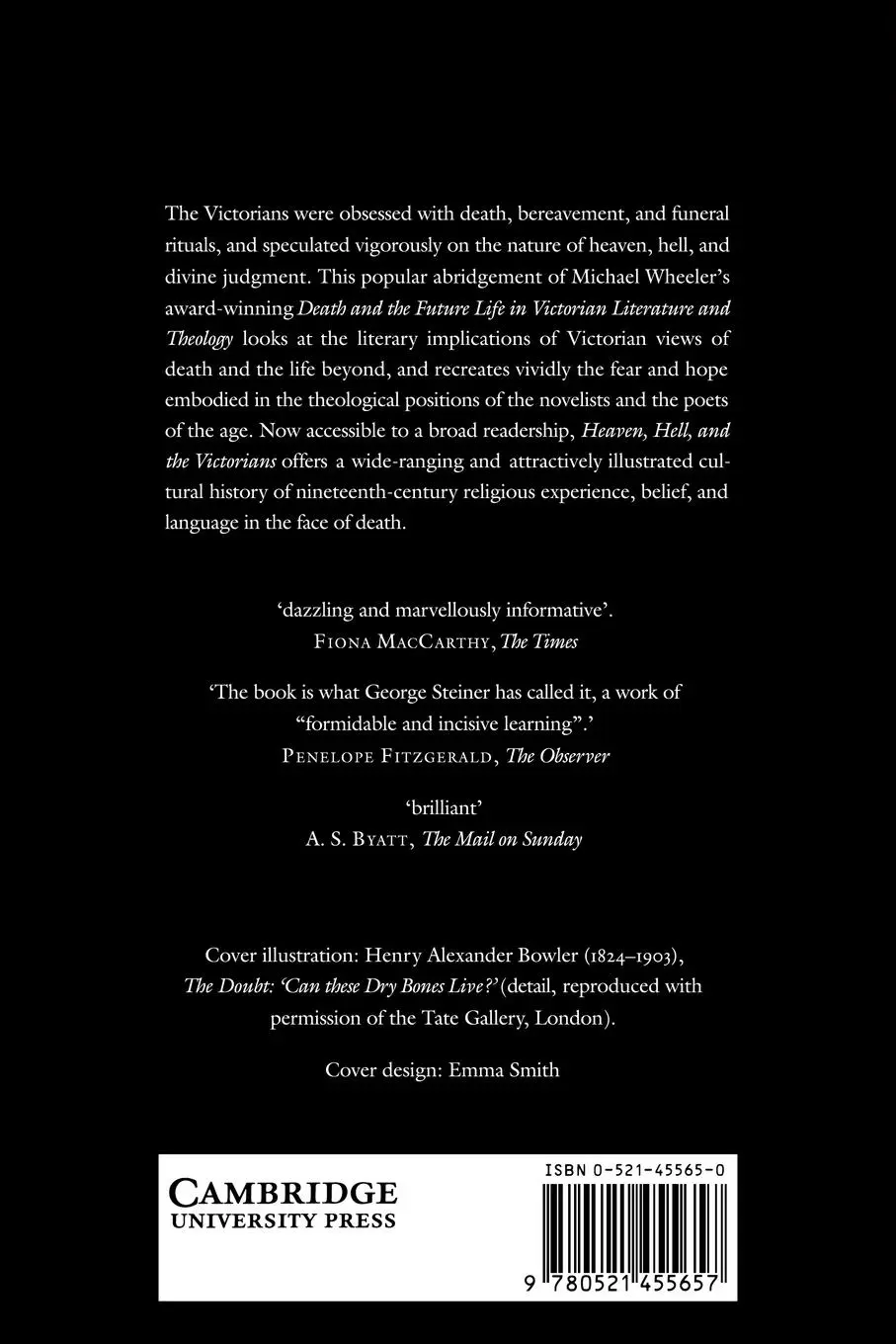 Rückseite: 9780521455657 | Heaven, Hell, and the Victorians | Michael Wheeler | Taschenbuch