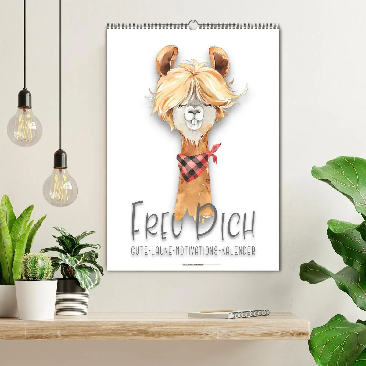 Bild: 9783516375657 | Freu Dich - Gute-Laune-Motivations-Kalender (Wandkalender 2026 DIN...