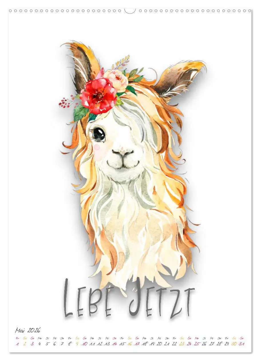 Bild: 9783516375657 | Freu Dich - Gute-Laune-Motivations-Kalender (Wandkalender 2026 DIN...