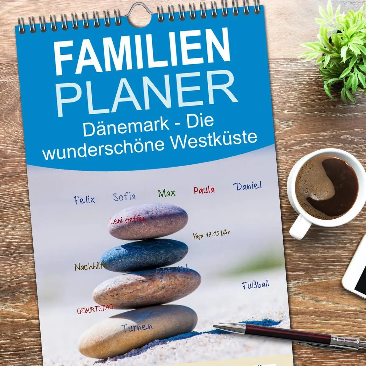 Bild: 9783516515657 | Familienplaner 2026 - Dänemark - Die wunderschöne Westküste mit 5...