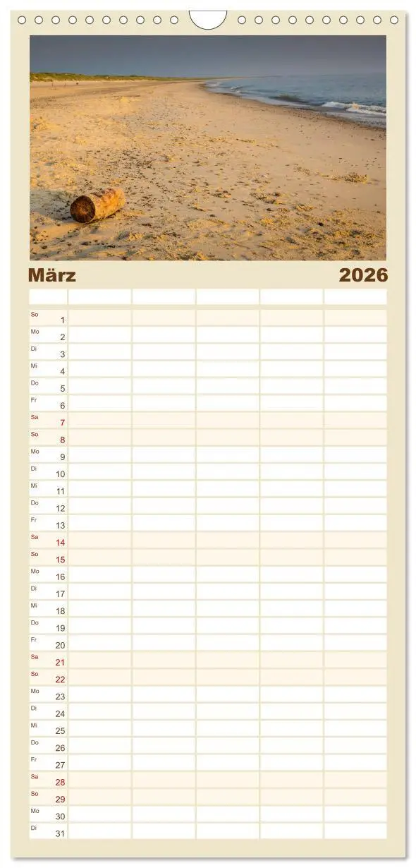 Bild: 9783516515657 | Familienplaner 2026 - Dänemark - Die wunderschöne Westküste mit 5...