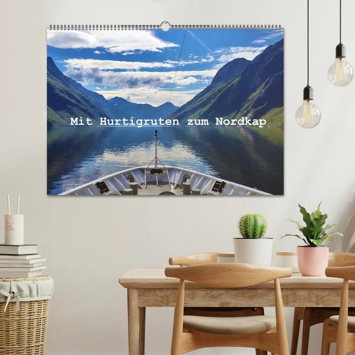 Bild: 9783516685657 | Mit Hurtigruten zum Nordkap (Wandkalender 2026 DIN A2 quer),...