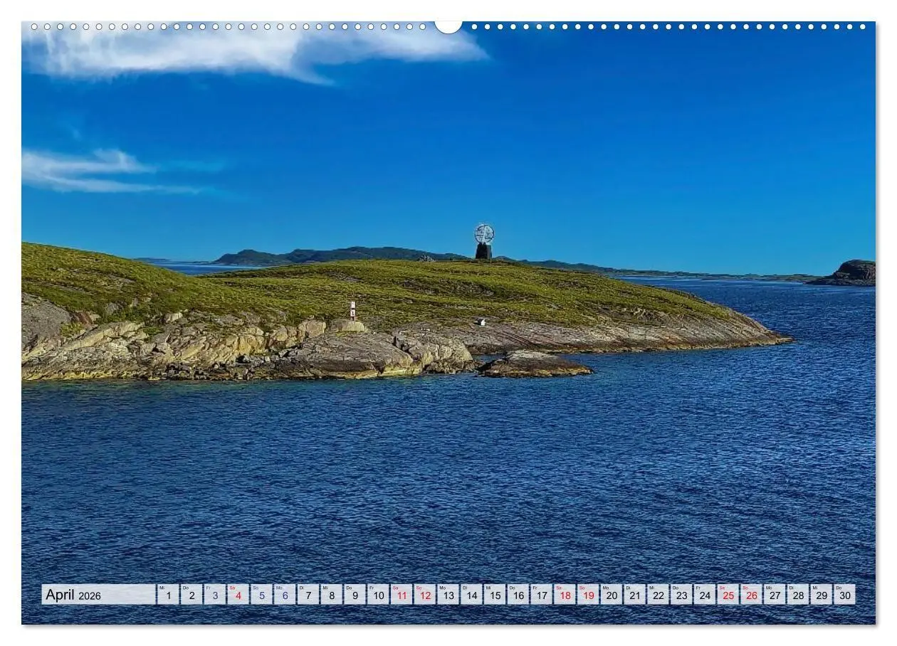 Bild: 9783516685657 | Mit Hurtigruten zum Nordkap (Wandkalender 2026 DIN A2 quer),...