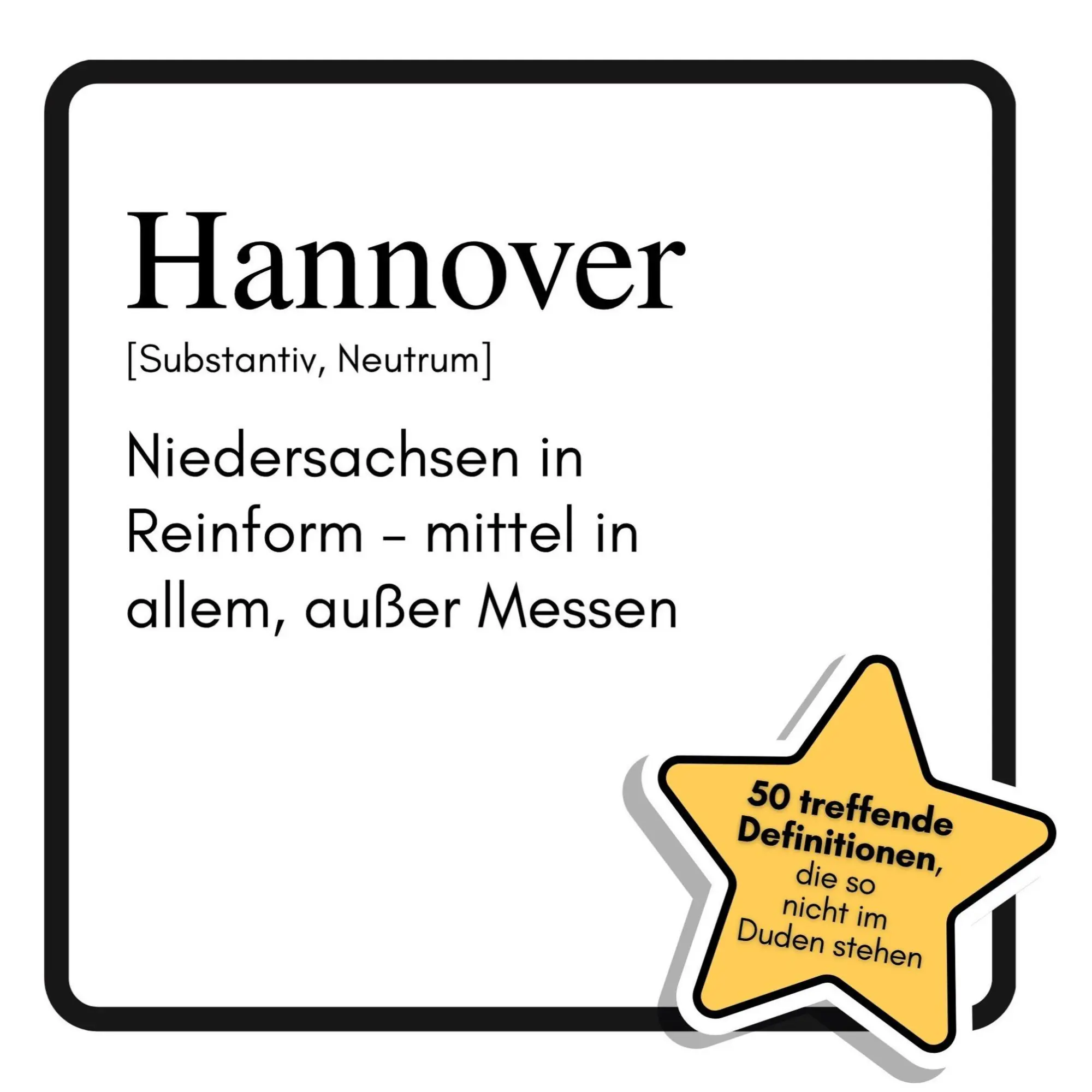 Cover: 9783695335657 | Hannover | Niedersachsen in Reinform - mittel in allem, außer Messen