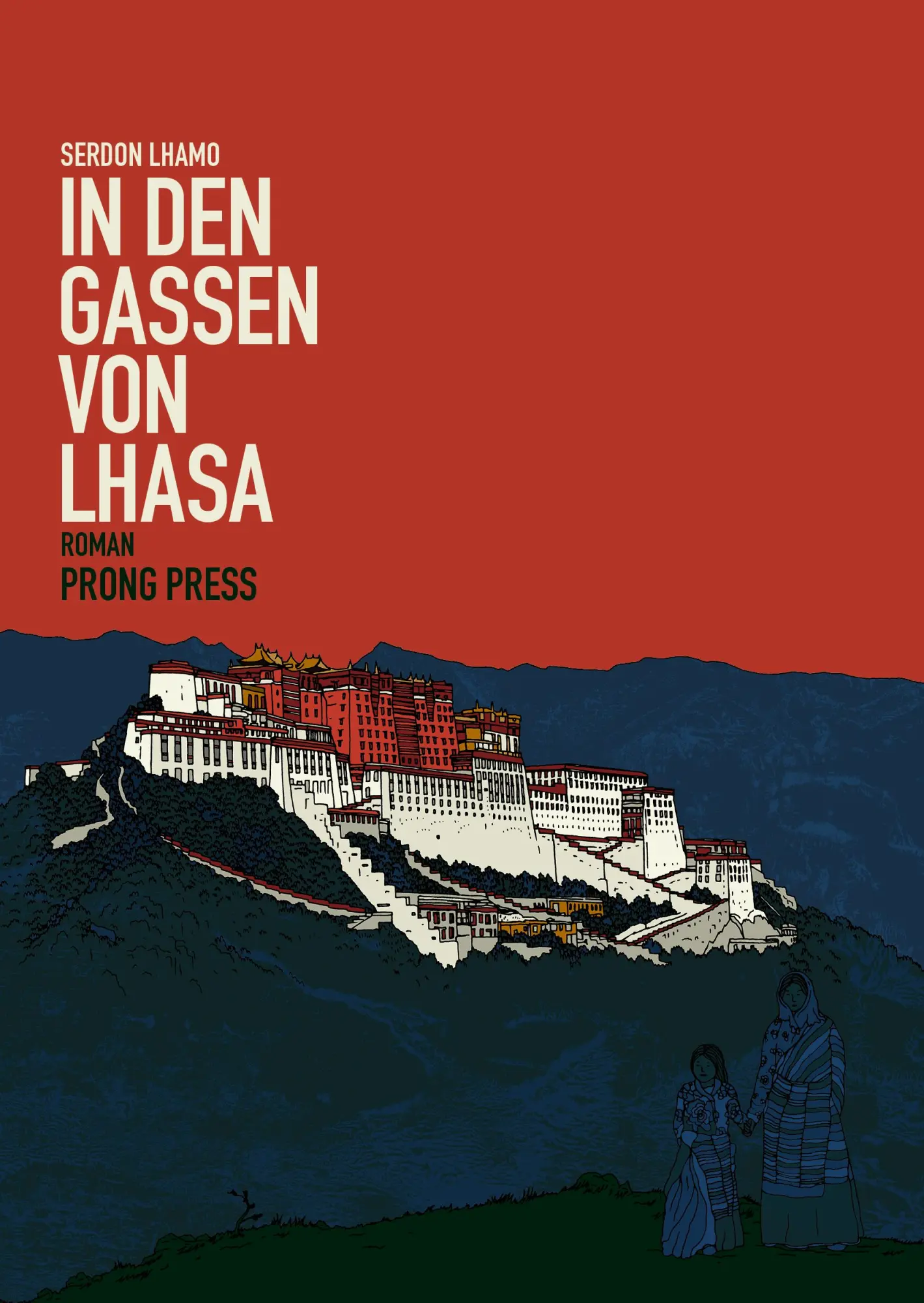 Cover: 9783906815657 | In den Gassen von Lhasa | Familienroman, Tibet aktuell 5 | Lhamo