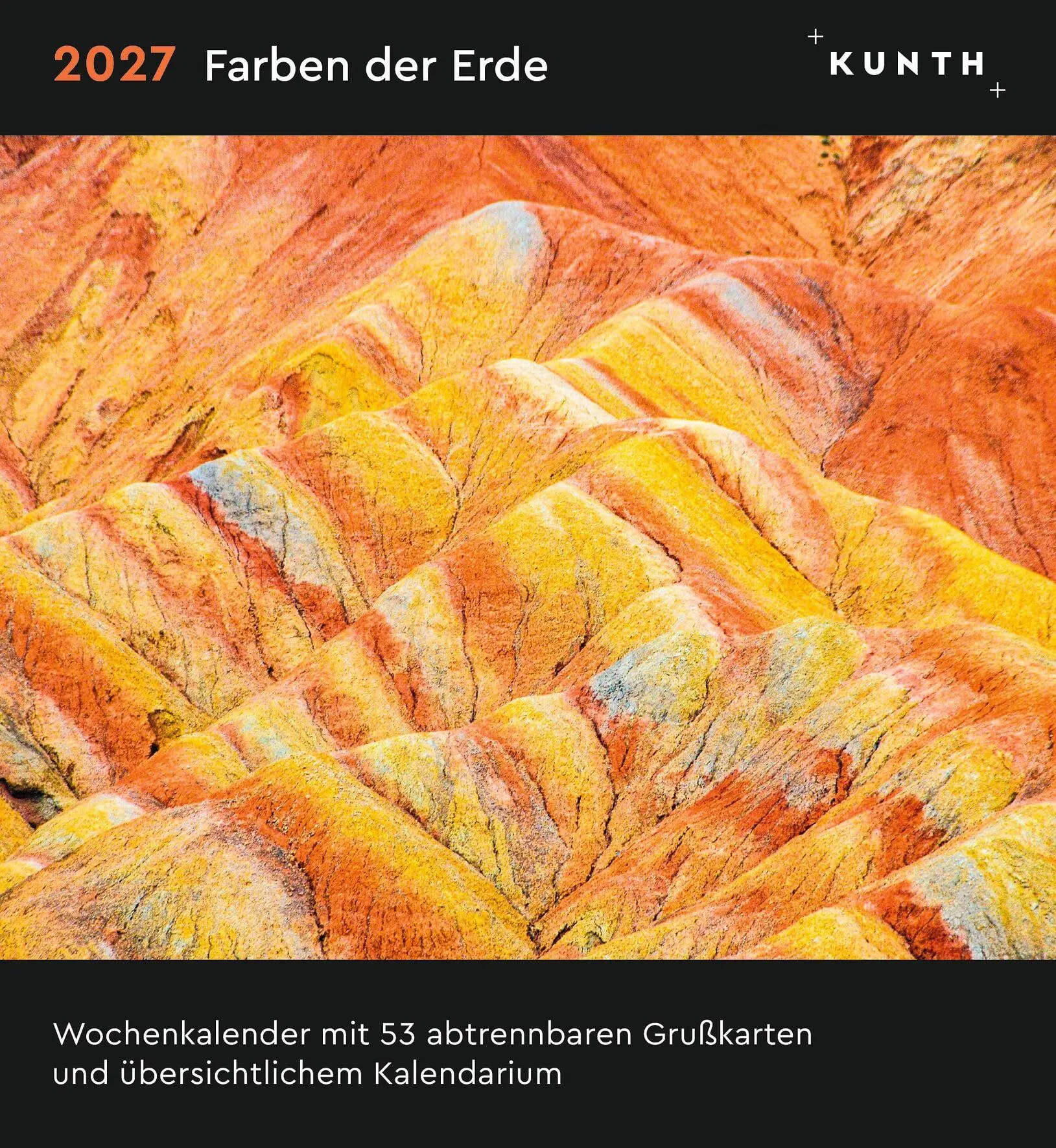 Cover: 9783965915657 | Farben der Erde - KUNTH Postkartenkalender 2027 | Kalender | 53 S.