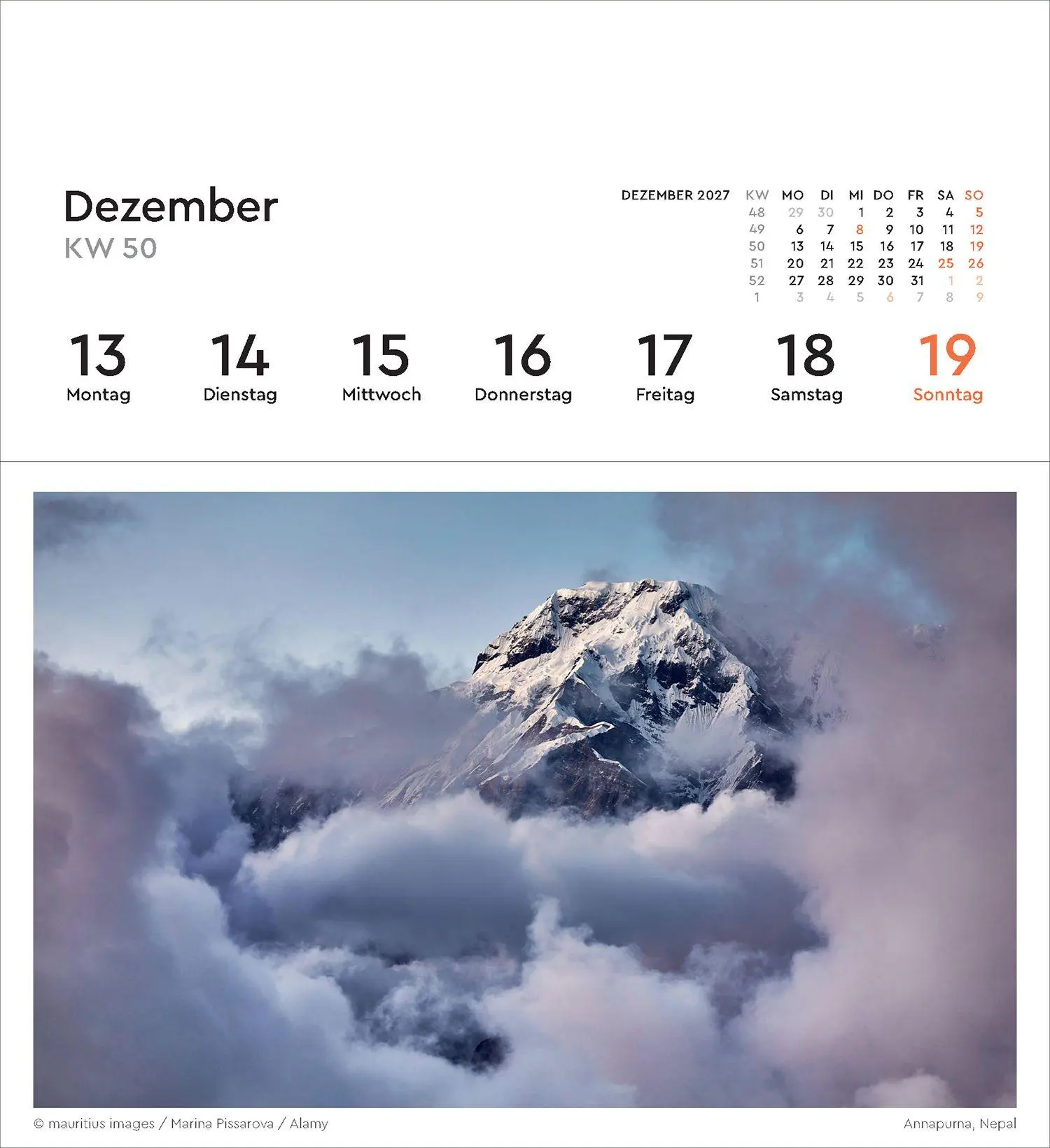 Bild: 9783965915657 | Farben der Erde - KUNTH Postkartenkalender 2027 | Kalender | 53 S.