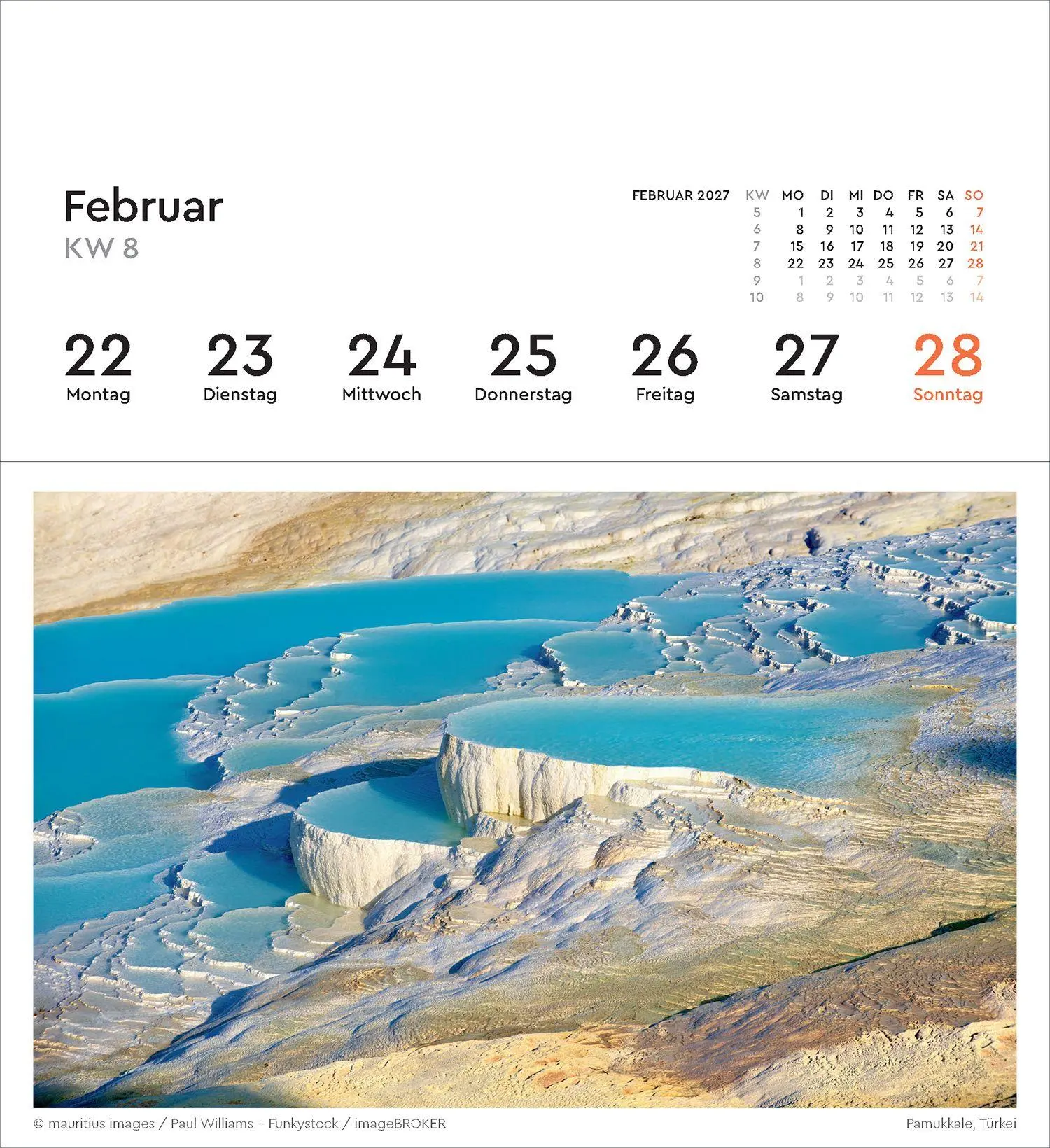 Bild: 9783965915657 | Farben der Erde - KUNTH Postkartenkalender 2027 | Kalender | 53 S.