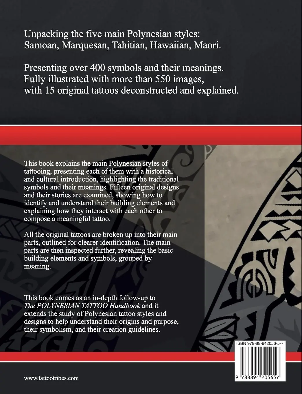 Rückseite: 9788894205657 | The POLYNESIAN TATTOO Handbook Vol.2 | Roberto Gemori | Taschenbuch